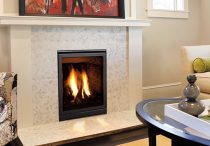 Q1 Gas Insert & Gas Fireplace